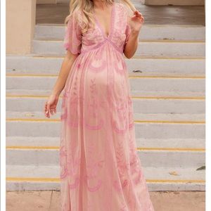 Pinkblush maternity dress